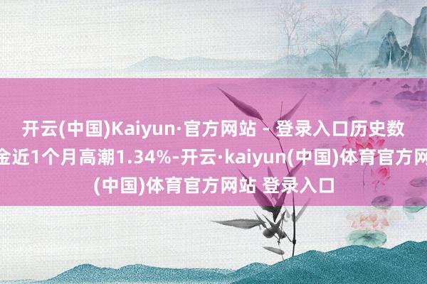 开云(中国)Kaiyun·官方网站 - 登录入口历史数据露馅该基金近1个月高潮1.34%-开云·kaiyun(中国)体育官方网站 登录入口